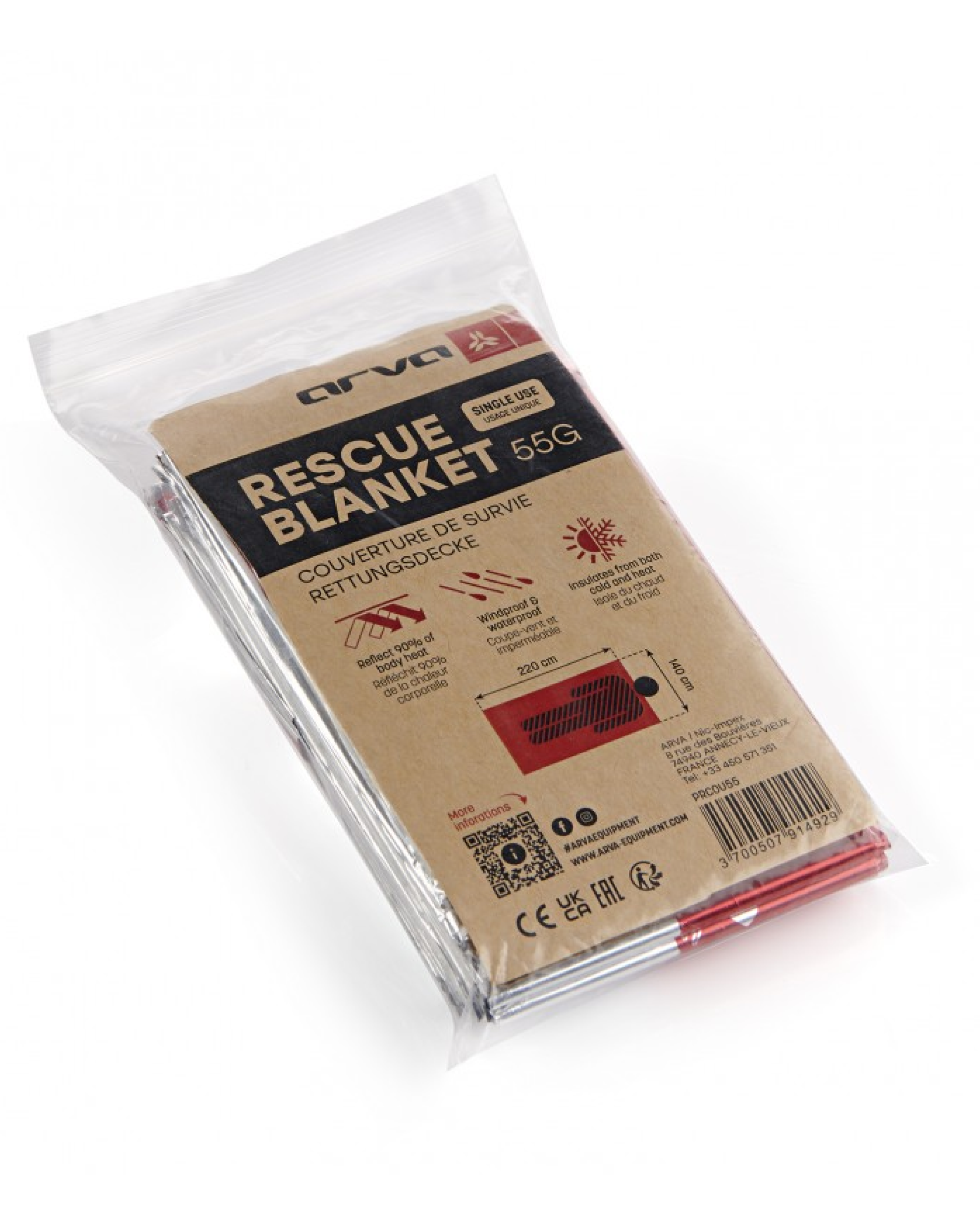 ARVA RESCUE BLANKET 60g